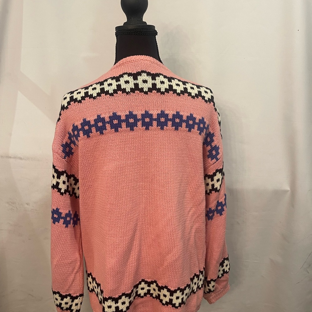 Women’s Floral Knit Cardigan